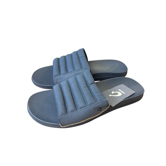 Olukai Mahu \'Olu Navy Blue Slide Men size 14 NEW main image 6